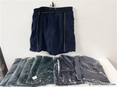 10 x Short mix maten groen-blauw – kavel bij Vlavem