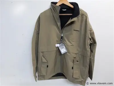 1 x Lente zomerjas kaki groen Diadora M – kavel bij Vlavem