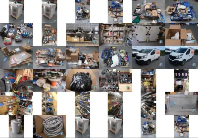 Globale partij van de verkoop – kavel bij Clicpublic, Charleroi