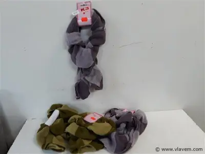 4 x Sjaal K3 – kavel bij Vlavem