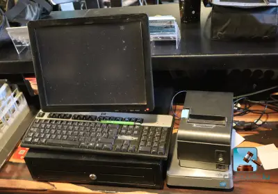 Kassasysteem met mini-thermische printer – kavel bij Clicpublic, Tetange