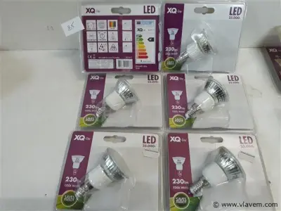 6 x Vervanglamp LED spot E14 3W – kavel bij Vlavem
