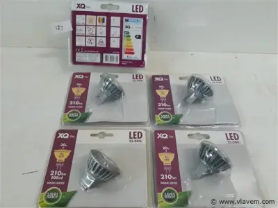 5 x Vervanglamp LED spot 12V MR16 4W – kavel bij Vlavem