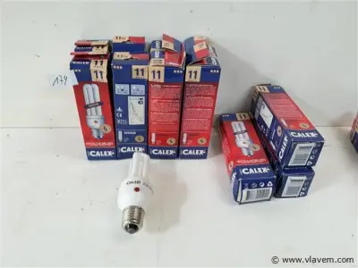 10 x Spaarlamp E27 11W dag/nacht sensor – kavel bij Vlavem