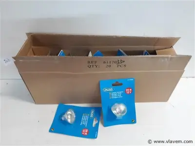 20 x Vervanglamp halogeen 12V MR16 35 W – kavel bij Vlavem