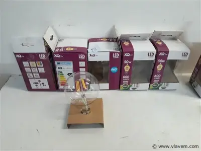 6 x LED vervanglamp grote peer 6W E27 – kavel bij Vlavem