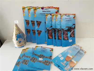 20 x Feestartikels assorti – kavel bij Vlavem