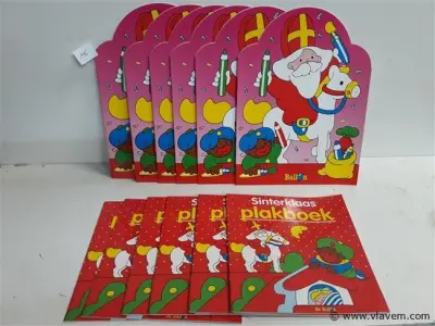 12x Sinterklaas boek 2 assorti – kavel bij Vlavem