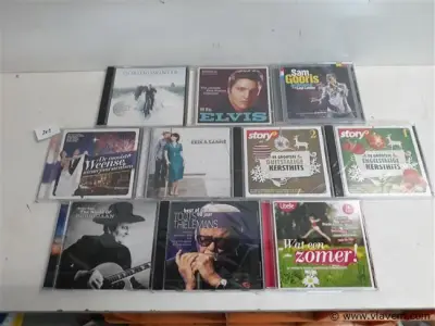 10 x CD 10 verschillende – kavel bij Vlavem
