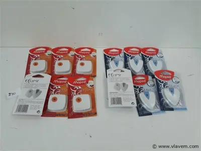 12 x Gom 2 assorti – kavel bij Vlavem