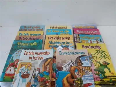 14 x Sprookje leesboek 14 assorti – kavel bij Vlavem