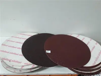 56 x Schuurschijven 380mm mix – kavel bij Vlavem