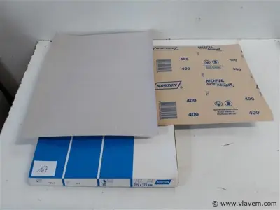 50 x Schuurpapier K400 norton – kavel bij Vlavem