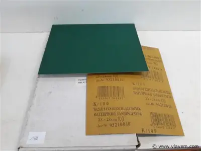 50 x Schuurpapier K100 waterproof – kavel bij Vlavem
