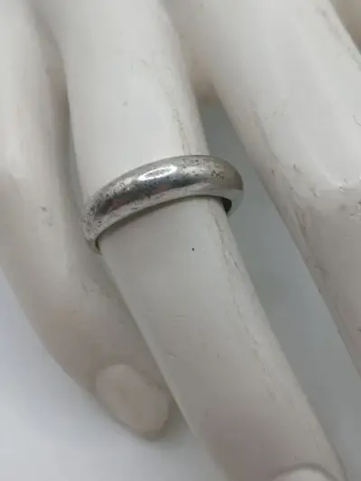 Zilveren ring 925 – kavel bij De Kringwinkel, Diest