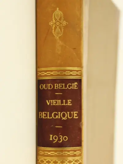 Oud-België (1930) – kunstuitgave met grafiek van John Michaux en Auguste Oleffe – kavel bij De Kringwinkel, Antwerpen