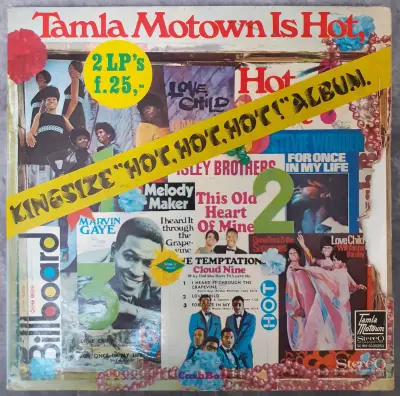 Vinyl: The Super Kolossal Giant Kingsize “Hot Hot Hot” Album - Tamla – kavel bij De Kringwinkel, Gent