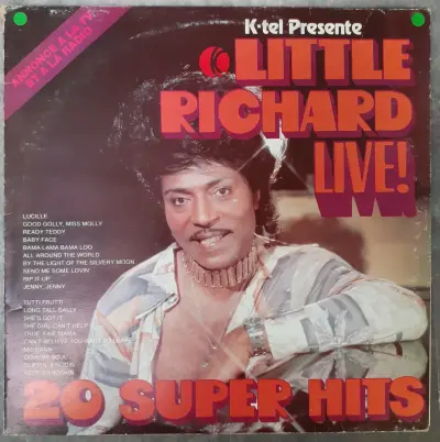 Vinyl: Little Richard - Live! – kavel bij De Kringwinkel, Gent
