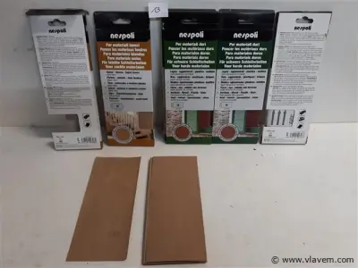 7 x Schuurstroken 92x230mm 12 stuks – kavel bij Vlavem