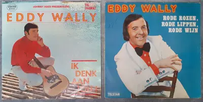 Vinyl: Duo Eddy Wally albums – kavel bij De Kringwinkel, Gent
