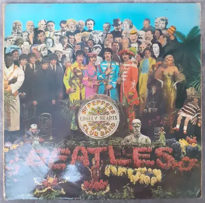Vinyl: The Beatles - Sgt. Pepper's Lonely Hearts Club Band – kavel bij De Kringwinkel, Gent