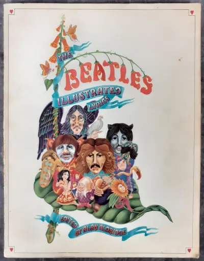 Boek: The Beatles - Illustrated Lyrics – kavel bij De Kringwinkel, Gent