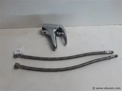 1 x Wastafel kraan showmodel – kavel bij Vlavem