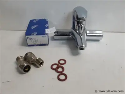 1 x Bad-douche mengkraan Grohe chrome – kavel bij Vlavem