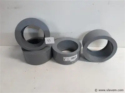 4 x Verloop mix pvc lijmverbinding – kavel bij Vlavem