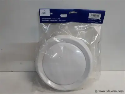 1 x Verluchtingsrooster pvc rond 25 cm – kavel bij Vlavem