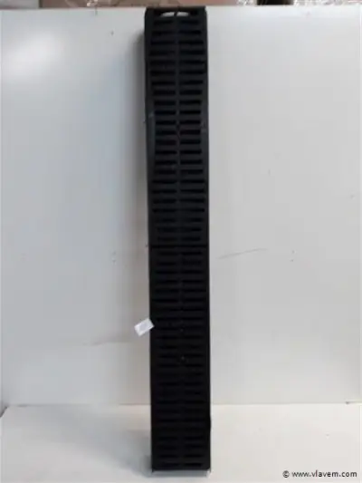 1 x Afvoergoot pvc 1M – kavel bij Vlavem