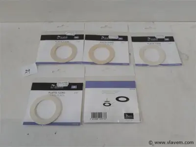 5 x Platte flens 5/4 – kavel bij Vlavem