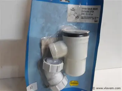 1 x Douchebaksifon 70mm afvoer 40 mm – kavel bij Vlavem