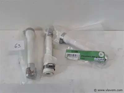 3 x Straalbreker 13 cm slangpilaar – kavel bij Vlavem
