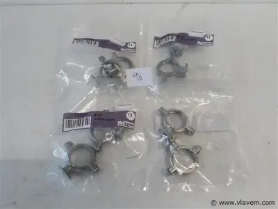 4 x Beugel zamak 2 stuks voor buis 27mm – kavel bij Vlavem