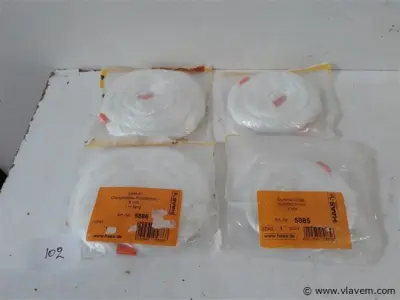 4 x Asbestvrije koord 1 M 6-8 mm – kavel bij Vlavem