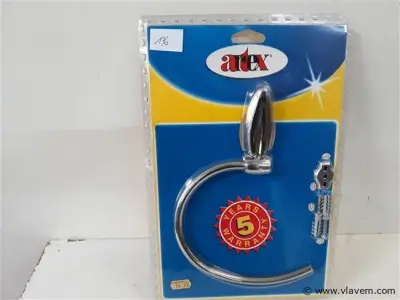 1 x Handdoekring chrome – kavel bij Vlavem