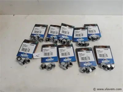 10 x Bicoon compleet 3 stuks chrome – kavel bij Vlavem