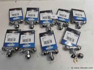 10 x T stuk bicoon 10mm chrome – kavel bij Vlavem