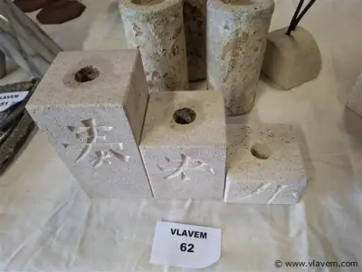 decoratieve kandelaar – kavel bij Vlavem