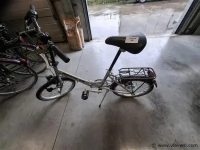 vouwfiets – kavel bij Vlavem