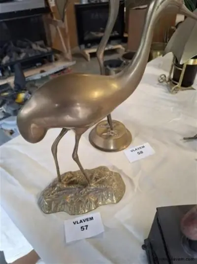 koperen vogel – kavel bij Vlavem