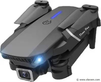 Drone met 4k camera & 3 batterijen - Zwart – kavel bij Vlavem