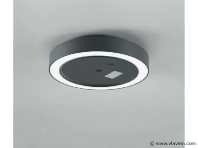 Intec Camera Led Zoom Antraciet IP54 – kavel bij Vlavem