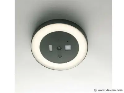 Intec Camera Led Zoom Antraciet IP54 – kavel bij Vlavem