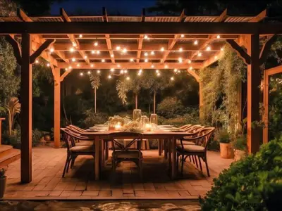 1 x 10 meter Sfeervolle Led Lichtketting warm wit – kavel bij Vlavem