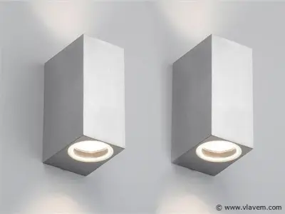 8 x Wallight RVS 2.0 buitenarmatuur – kavel bij Vlavem