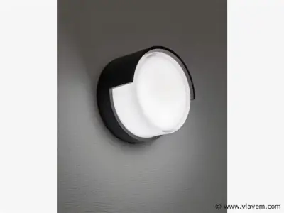 8 x GT Cara Led buiten wandlamp opaal – kavel bij Vlavem