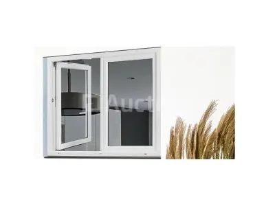Kantel-en-draai PVC-raam Essential H.145xw.120cm wit – kavel bij Auctelia, Aye