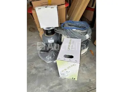 Diverse elektrische kabelpakken - HP, coax, satelliet, LiYcY, VVT, SVV, alarmdraden – kavel bij Auctelia, Uccle